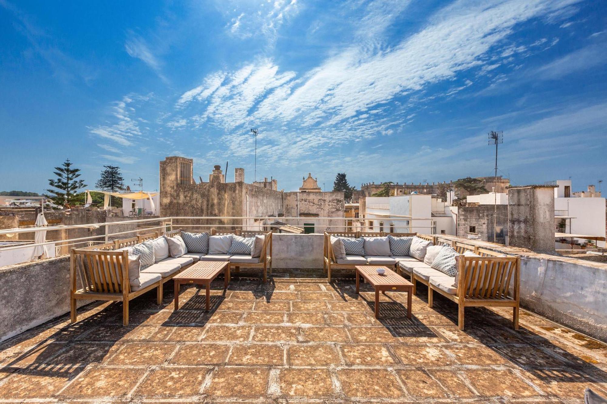 Palazzo San Giovanni Morciano di Leuca Bagian luar foto
