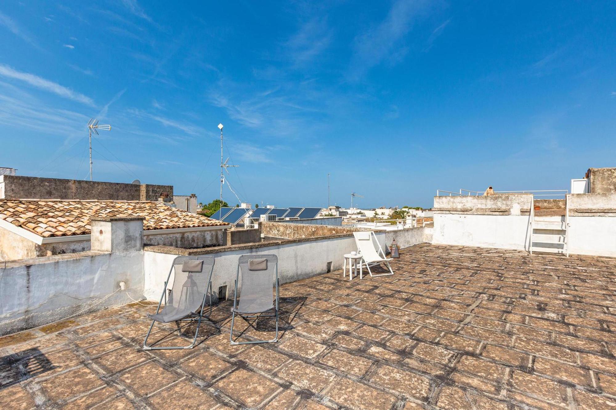 Palazzo San Giovanni Morciano di Leuca Bagian luar foto